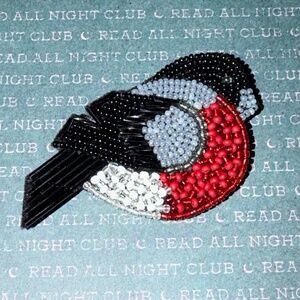 Handmade broche bird